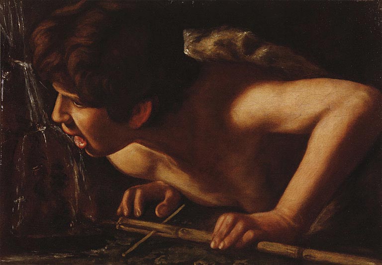  1608 - San Giovannino al fonte, collezione privata, Roma